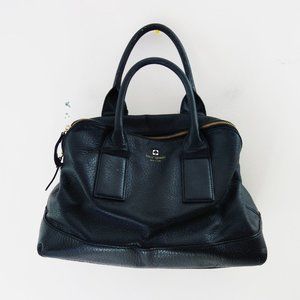 Kate Spade Black Pebble Bay Street Leather Purse